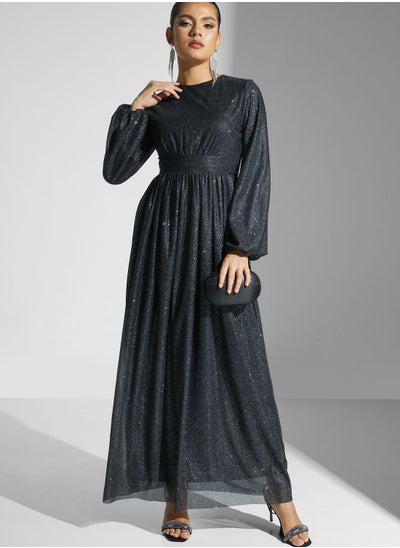 Buy Shimmer A-Line Dress in Saudi Arabia