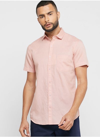 Buy Linen Blend Shirt in UAE