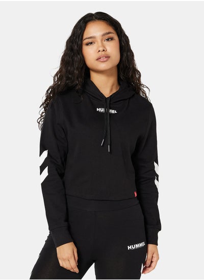 Buy Legacy Logo Cropped Hoodie in UAE