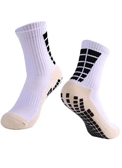 Buy Pair Of Anti Slip Football Socks 22x11x4cm in UAE