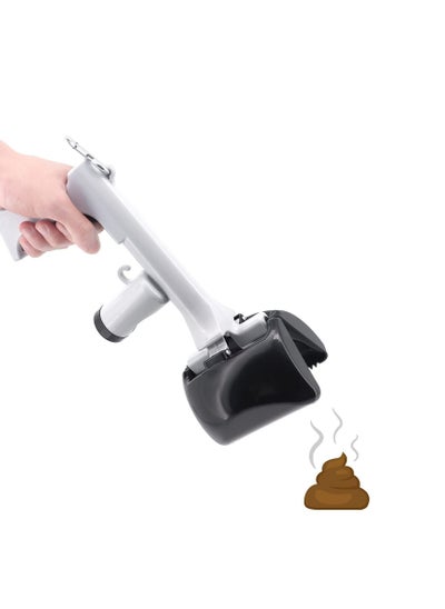 Buy Portable Dog Scoop & Gripper, 2-in-1 Pet Waste Cleaner, Lightweight, Durable, Easy-to-Use, Ideal for Outdoor Use in UAE