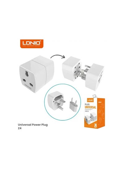 Buy Z4 Hot Selling Products Multi Plug Adapter Adapter International Power Travel Adaptor Plug for UK US EU Universal Plug in Egypt