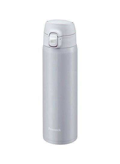 Buy Onetouch Vacuum Water Bottle Sports Bottle With Stainless Steel Insulated Leak Proof Water Bottle Akm70 700Ml Grey in UAE