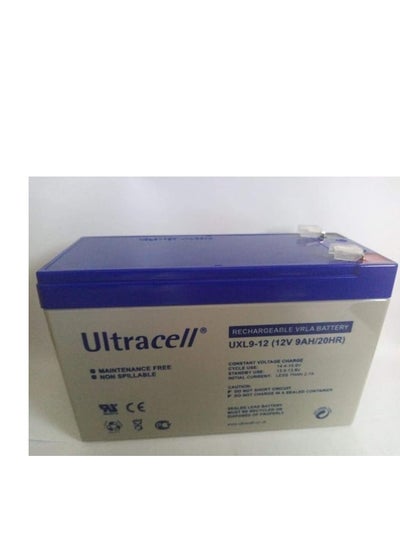 Buy Ultracell UXL 12V-9AH Rechargeable Battery in Egypt