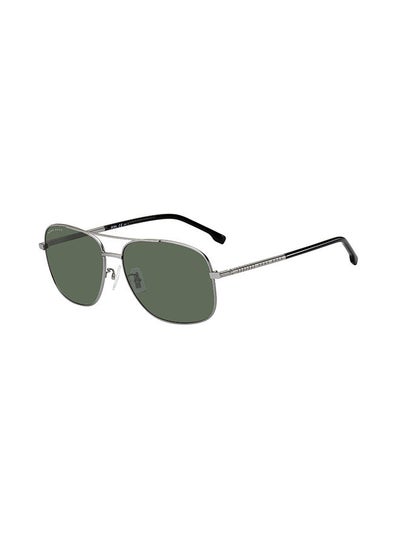 Buy Men's UV Protection Square Sunglasses - Boss 1177/F/S Mtrut Blk 63 - Lens Size 63 Mm in UAE