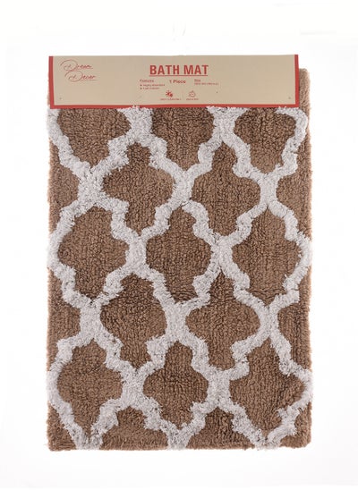 اشتري Beige Bath Mat 50x80 cm في الامارات