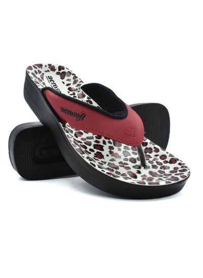 اشتري AEROSOFT A0846 LADIES RED SLIPPERS في الامارات