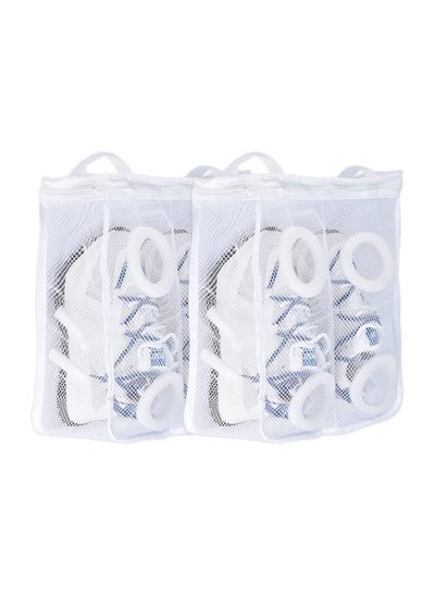 Buy Shoe Washing Bags Laundry Bags with Zip Closure Reusable Hanging Bag for Sneakers Running Shoes and Socks 2 Pcs in Saudi Arabia