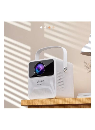 Buy Portable HD WiFi Theatre Android TV Projector System For Indoor Outdoor Use Built In Netflix Play Store YouTube in UAE