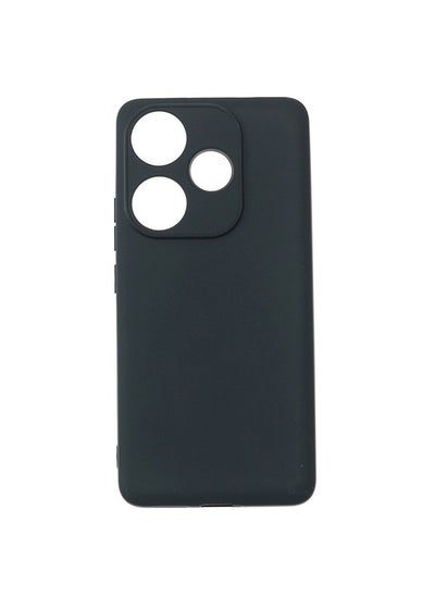 Buy Case Cover With Soft Liquid Silicone Protection Anti-Scratch For Xiaomi Poco F6 5G Black in Saudi Arabia