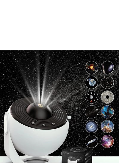 اشتري Mini LED Star Night Projector Lamp Galaxy Globe Projector Outer Space Solar System View Light Projector for Kids Room View في الامارات