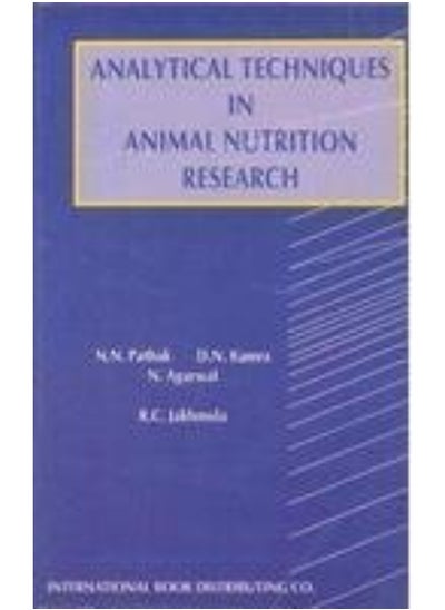 اشتري ANALYTICAL TECHNIQUES IN ANIMAL NUTRITION RESEARCH (PB 1996) في الامارات