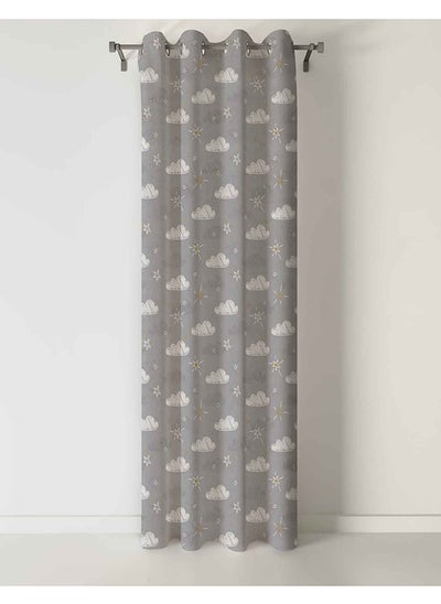 Buy Ready-Made Printed Curtain (One Piece Grommet) 275x135x275 in Egypt