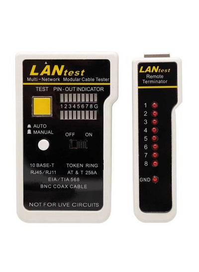 Buy Cable ends tester and tracer to ensure the safety of RJ45 connections / 256550 in Egypt