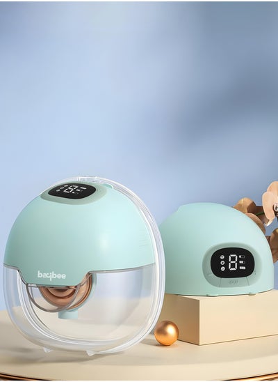 Buy Baybee Slim Wearable Electric Breast Pump for Feeding Mothers, Hands Free Automatic Breast Pump Electrical with Lactation, Milk Suction & Massage Modes, 9 Level Suction Adjustment, 150ml Storage in UAE