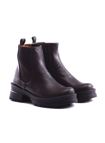 Buy Boot For Women  Genuine Leather Brown in Egypt