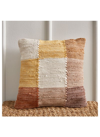 Buy Bliss Recycled Cotton Filled Cushion 45 x 45 cm in UAE