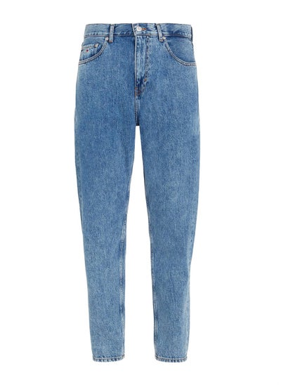 Buy Tommy Jeans Men's Jeans - Relax Tapered  - Casual Bottoms - Cotton , Blue in Saudi Arabia