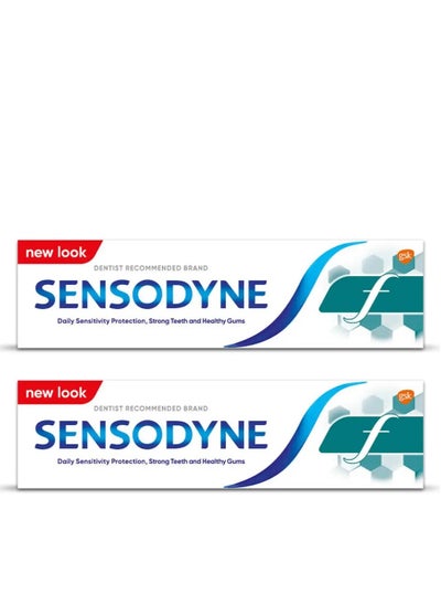 Buy Pack Of 2 Sensodyne Toothpaste Fluoride 75ml in Saudi Arabia