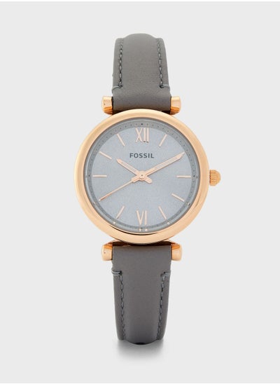 Buy PU Strap Analog Watch in UAE