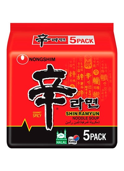 اشتري Shin Ramyun Noodles 120grams Pack of 5 في الامارات