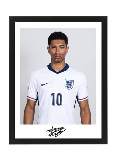 Buy Jude Bellingham, England, Euro 2024, Soccer Gift , Autographed Poster with Frame 30x40cm in UAE