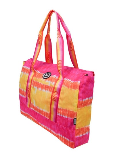 Buy Double Face Tote Bag Multicolor Large Girls who love Fuchia in Egypt