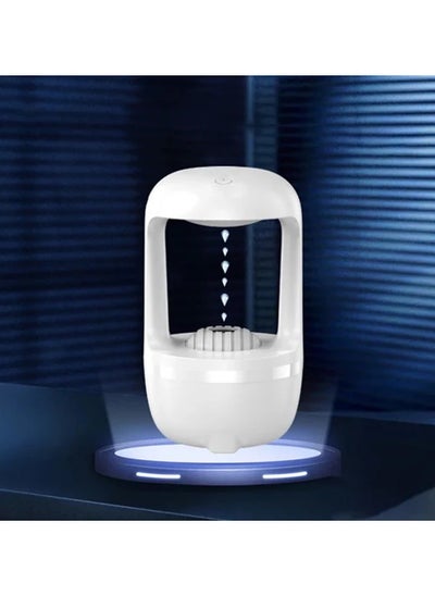 Buy Air Humidifier Anti Gravity Water Droplets Ultrasonic Cool Mist Maker Fogger with LED Display Office Bedroom Desktop in UAE