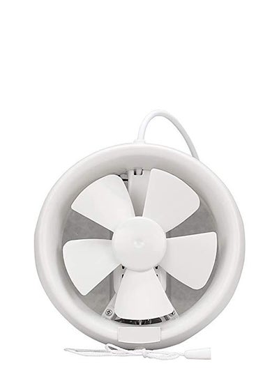 Buy Round Glass Window Exhaust Fan for Bathroom (8in, 220V) in UAE