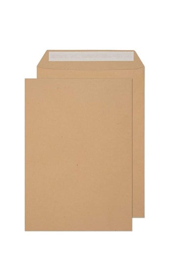 اشتري A4 Brown Envelopes, 324 x 229 mm Self Sealing Mailing Envelope for Posting mailing Home Office and Ecommerce, 80gsm, pack of 50 في الامارات