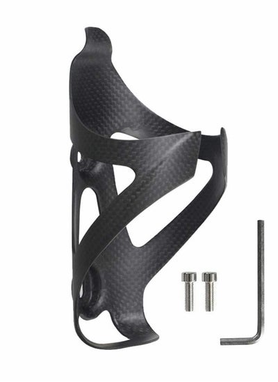 اشتري Carbon Fiber Bottle Cage, Adjustable Ultra Light Bike Cup Holder, Ultra Light Full Carbon Fiber Drink Holder for Road Bike MTB Bike Rack Accessories في السعودية