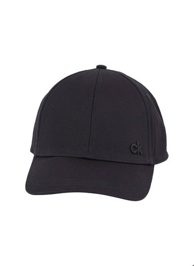 Buy Men's Cotton Twill Cap, Black in Saudi Arabia