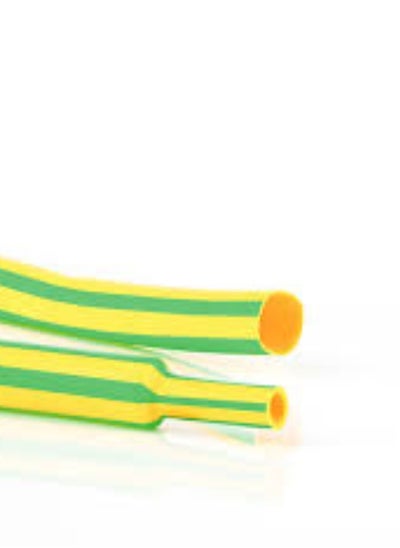 Buy KNP Yellow Green Heat Shrink Sleeve 3mm  heat shrink sleeve is crucial for safeguarding and maintaining the integrity of electrical connections, providing a durable and protective layer. in UAE