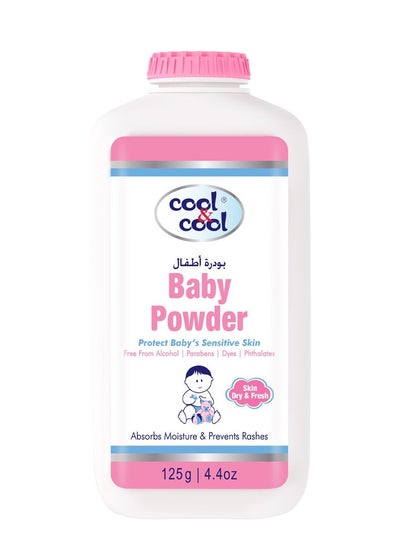 Buy Cool & Cool Baby Powder  125g in UAE