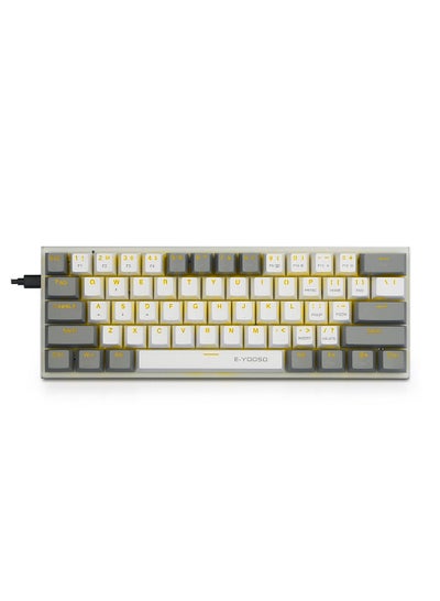 Buy Z-11 Mechanical Gaming Keyboard with Yellow Backlight  Blue Switch in Saudi Arabia