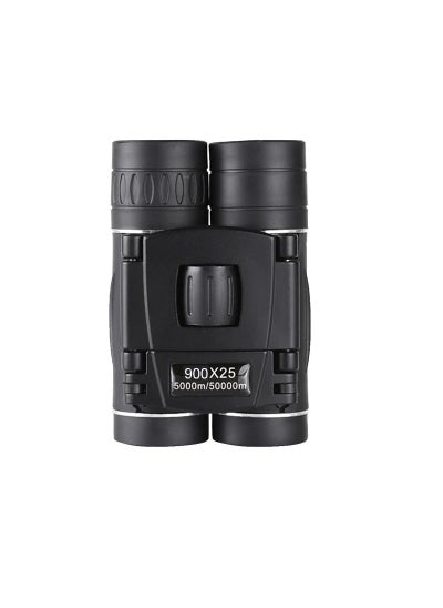 اشتري HD Zoom Portable 900x25 Powerful Binoculars Long Range Bak4 Telescope Jumelles Folding Low Light Binoculars For Hunting Camping في السعودية