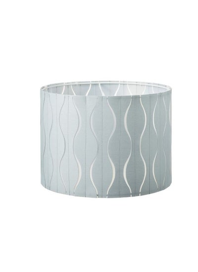 Buy Lamp Shade Blue Silver Colour in UAE