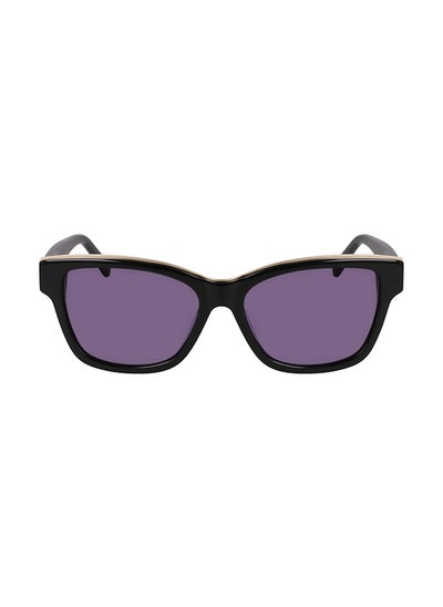 اشتري Full Rim Acetate Cat Eye Sun Dk549S (V3) Black في الامارات