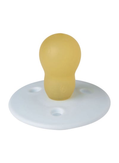 Buy Round Pacifier Latex 6M - Icicle in UAE