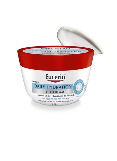 Buy Eucerin Daily Moisturizing Gel Cream - 340 g in Saudi Arabia