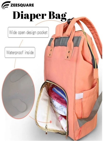 Buy Diaper Bag Backpack Baby Travel Bag Organizer Portable Maternity Bag in UAE