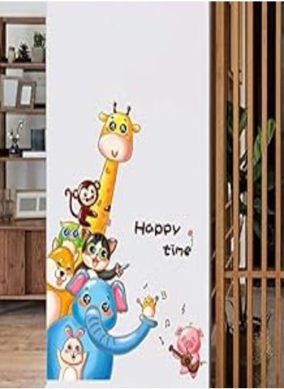 Buy Nordic Cartoon Animal Style Home Wall Decoration Stickers Room Wall Stickers Waterproof-8QZ0953 in Egypt