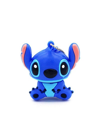 اشتري Novelty Stitch Blue Shape Design 16Gb Usb 2.0 Flash Drive Cute Memory Stick Stitch Thumb Drive Data Storage Pendrive Cartoon Jump Drive Gift (Stitch Blue 16Gb) في الامارات