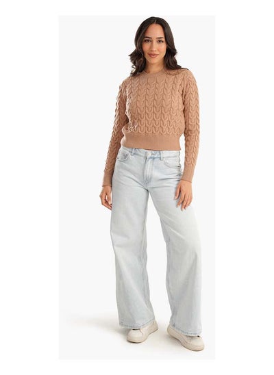 Buy Snug Fit Cropped Pullover in Egypt