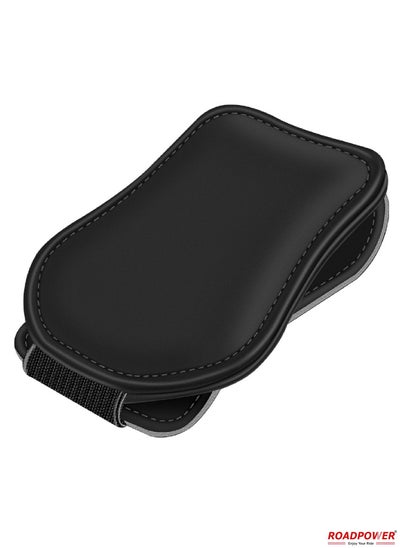 Buy Sunglasses Holder For Car Case Leather Glasses Clip Holder For Sun Visor 3082 in UAE