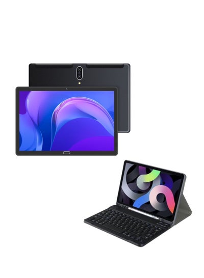 Buy 10-Inch ITouch Smart Tablet S1003 Android Tab With 256GB ROM 8GB RAM With Dual Sim 5g LTE With Wireless Keyboard in Saudi Arabia