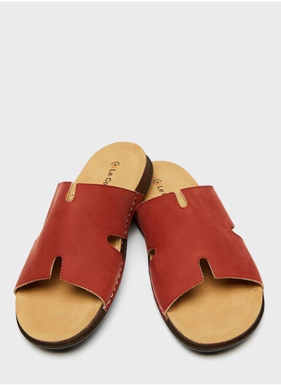 Buy Open Toe Slip On Sandals in Saudi Arabia