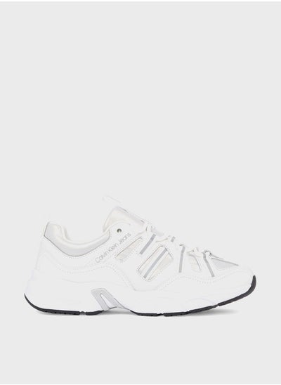 Buy Retro Tennis Laceup Mix Sneakers in UAE