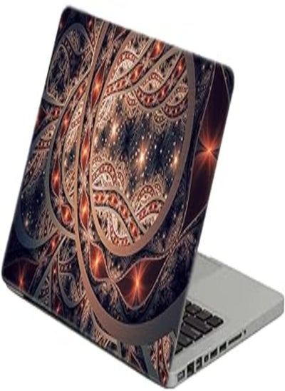 اشتري TAT Stains Liquid Texture Printed Laptop Sleeve Multicolour-14 inch-6669 في مصر