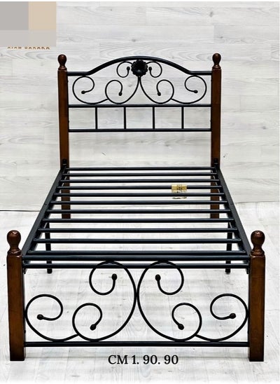 اشتري Single metal bed 190*90cm في السعودية